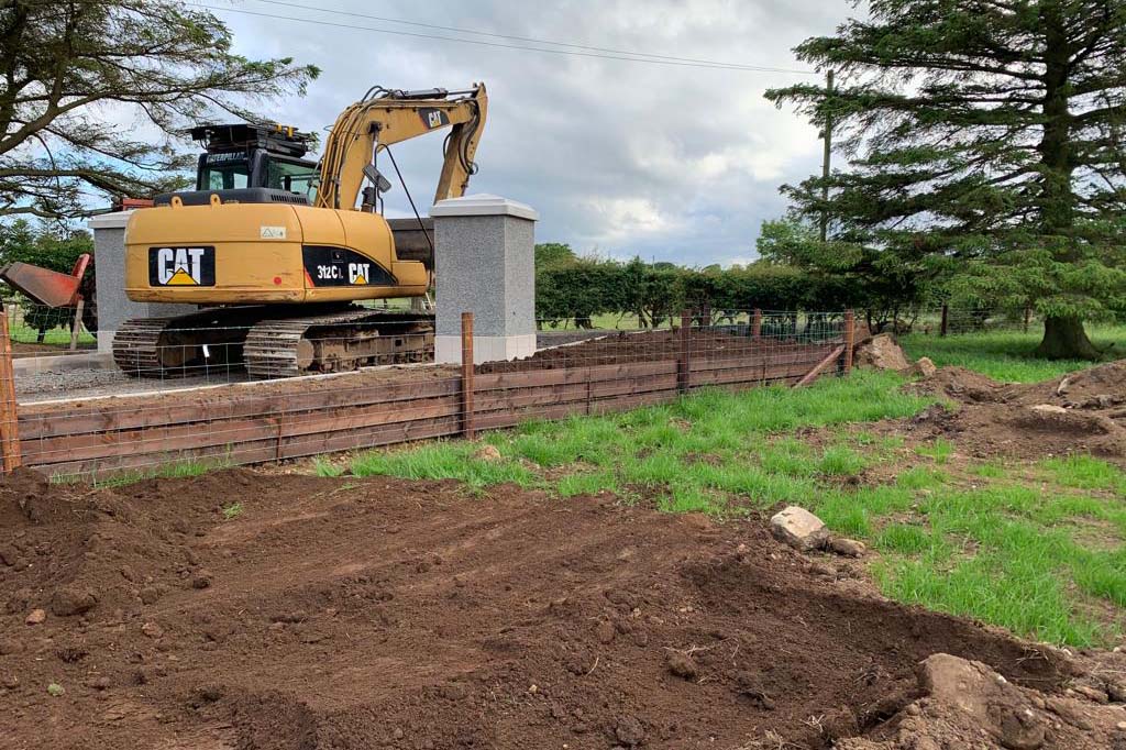 Digging site